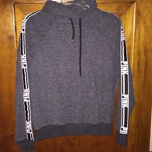 Pink cowl neck sweater